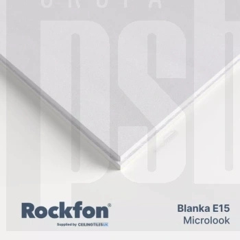 ROCKFON -płytka z wełny miner. Blanka E15 1200x600x20 , 204570  op.8,64m2