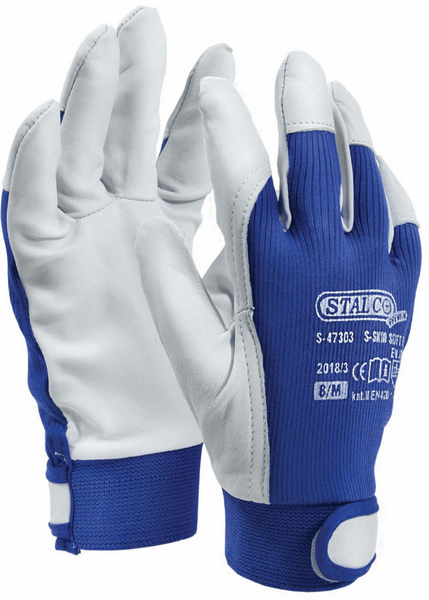 RĘKAWICE KOZIA SKÓRA  "S-SKIN SOFT B"  11"  S-47309   STALCO PREMIUM