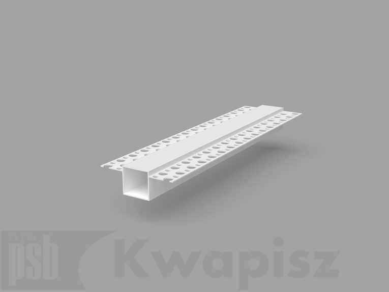 Listwa do boniowania BELLA PLAST BP11 H1 L300 (1cm x 1cm) – Profil do boni elewacyjnych PVC bez siatki