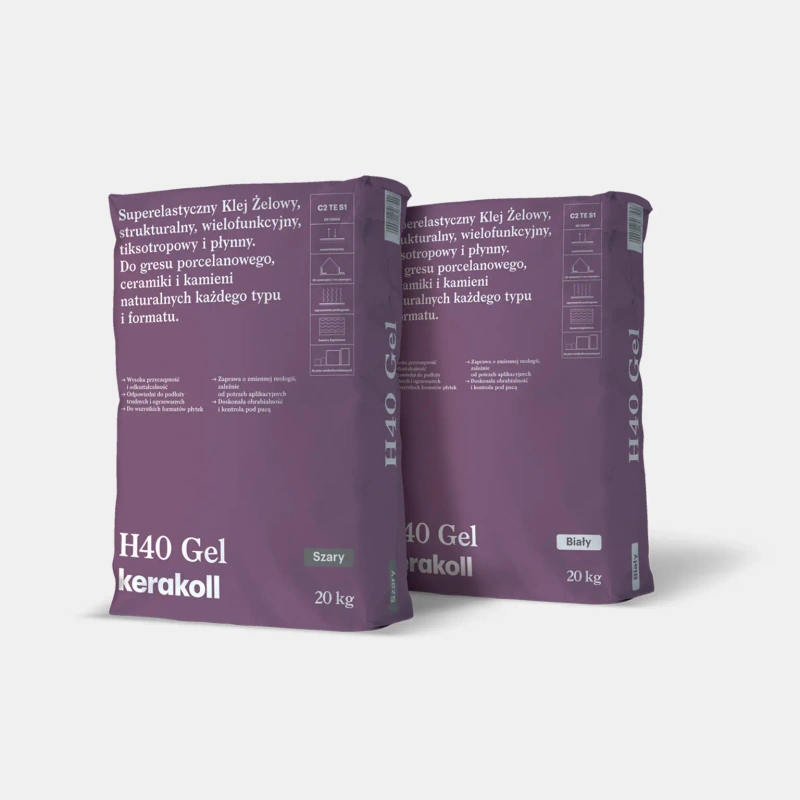 Kerakoll H40 GEL BIAŁY 20 KG