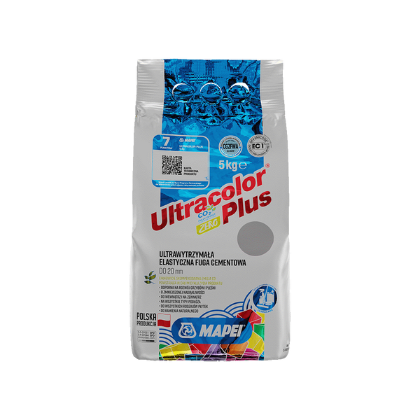 MAPEI Ultracolor Plus 136 BRUNATNY op. 5 kg.