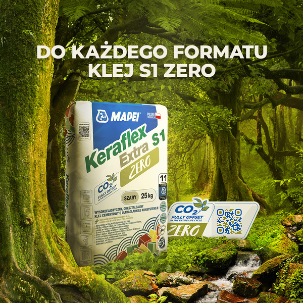 MAPEI Keraflex Extra S1 Zero szary Klej odkształcalny op. 25kg pal. 50 op.