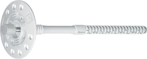 Kołek do izolacji z trzpieniem metalowym 10x180 mm – Opakowanie 250 sztuk (Łącznik do wełny i styropianu)