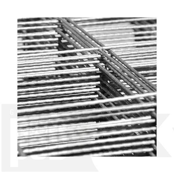 Mata zbrojeniowa do posadzek 10x10 cm fi 2.3 mm | Arkusz 1x2 m (2 m²) – Siatka zgrzewana przeciwskurczowa