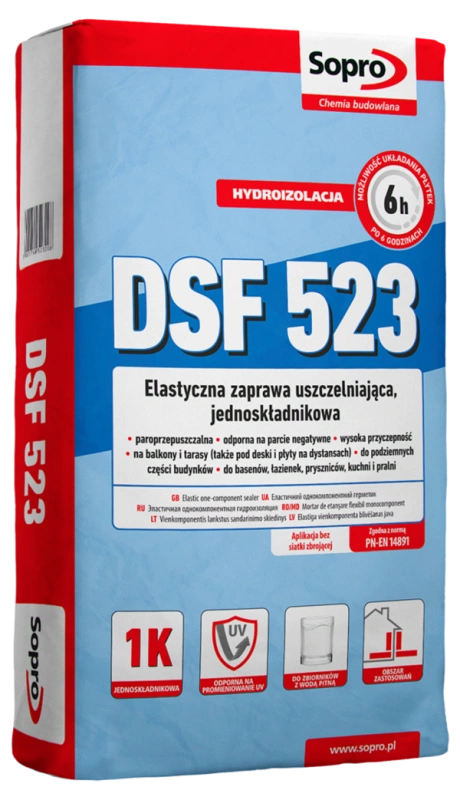 SOPRO DSF 523 zap. usz. elas. jednosk. 20kg