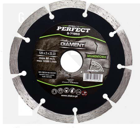 STALCO TARCZA DIAMENTOWA 125mm SEGMENT "PERFECT"  S-71953