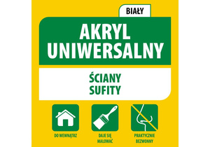 SOUDAL Akryl biały uniwersalny 280 mL (SKU)
