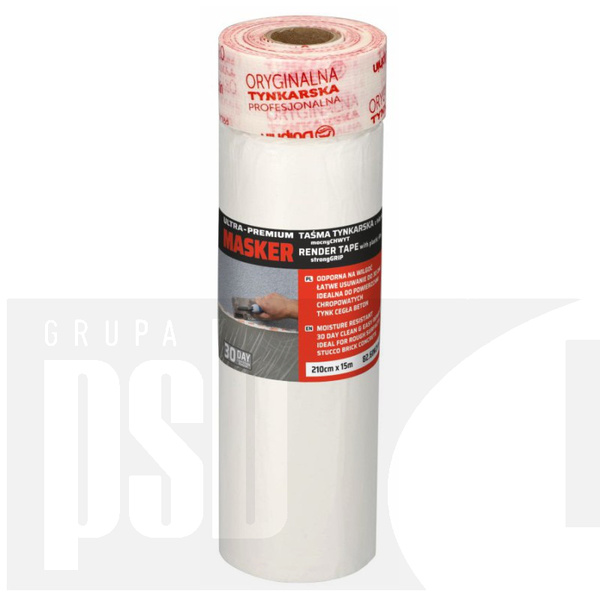 Masker tynkarski 30 dni z folią malarską (210cm x 15m) (8) antychlap