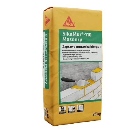 Sika SikaMur -110 MASONRY 25 kg. zaprawa murarska kl.M10
