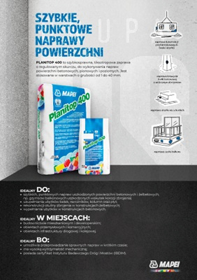 MAPEI Planitop 400 zaprawa naprawcza op. 5kg