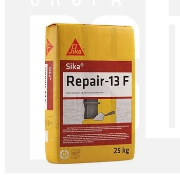 Sika Repair-13 F – Średnioziarnista zaprawa naprawcza PCC do betonu, warstwa 4-20 mm, 25kg