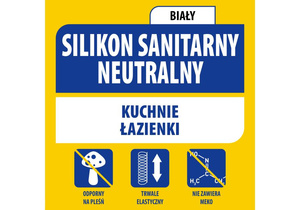 SOUDAL Silikon neut. sanitarny biały 280 mL (SKU)