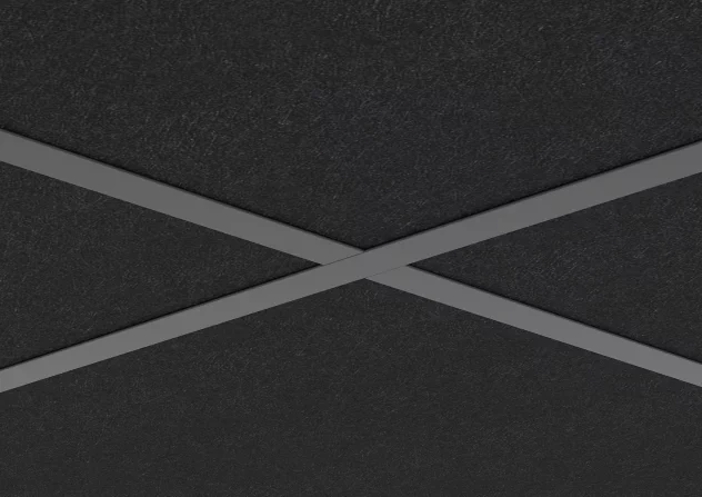 KCS płyta ALPHA BOARD SCHWARZ (czarna) 600x600x19mm 3,60m2/op. 1 pal 158,4 m2 719225
