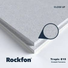 ROCKFON -płytka z wełny miner. TROPIC E15S8 600x600x15mm op.5,76m2 131096