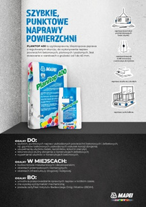 MAPEI Planitop 400 zaprawa naprawcza op. 5kg