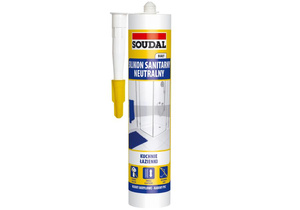SOUDAL Silikon neut. sanitarny biały 280 mL (SKU)