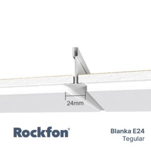 ROCKFON -płytka z wełny miner. Blanka E24S8 600x600x20 op.4,32 m2 nr 204578