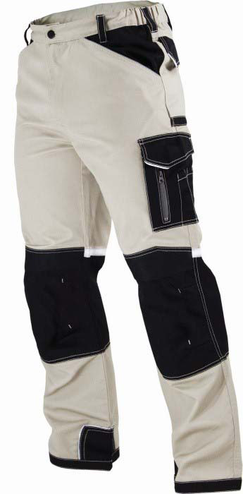 SPODNIE ROBOCZE DO PASA PIASKOWE "SUMMER LINE" "L-54" STALCO PREMIUM S-44588