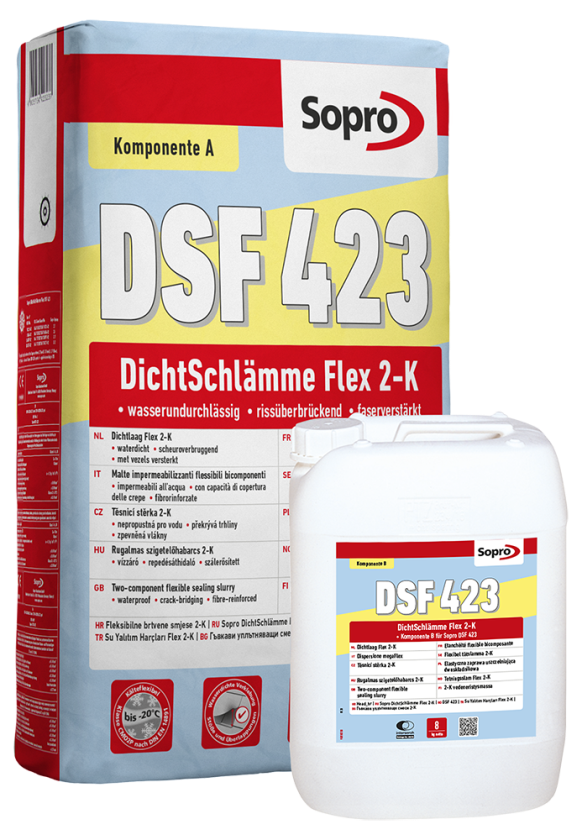 SOPRO DSF Zaprawa uszczelniająca elastyczna 423 (KOMP.B) 8KG