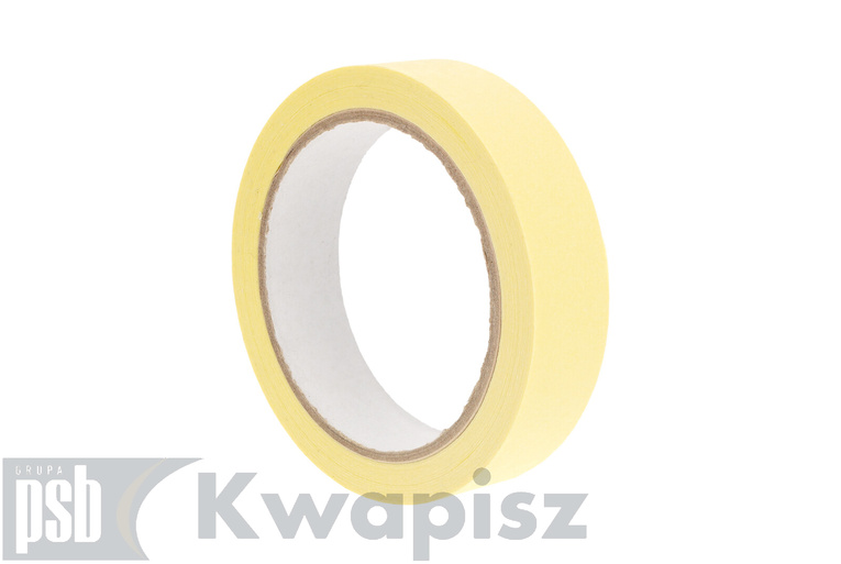 KAEM Taśma papierowa 25x33 m żółta *545* karton 36