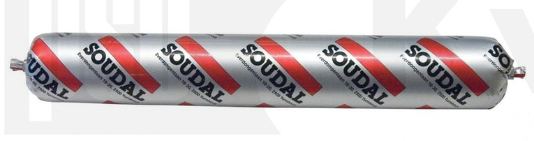 SOUDAL Uszcz.poliuret.SOUDAFLEX 40FC 600ml/szary