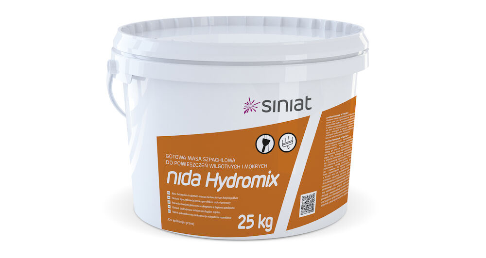 masa szpachlowa nida hydromix op. 25kg