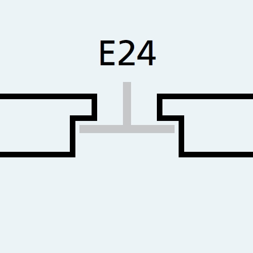 ROCKFON - Col Charc E24S8 1200x600x20/226355