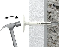 Kołek do izolacji z trzpieniem metalowym 10x220 mm – Opakowanie 250 sztuk (Łącznik do wełny i styropianu)