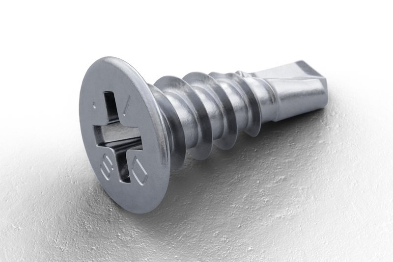 IDS Wkręty Samowiercące SlimHead Ultra 4,2x13mm 250szt. Płaski Łeb 0,7mm plus BIT PH2