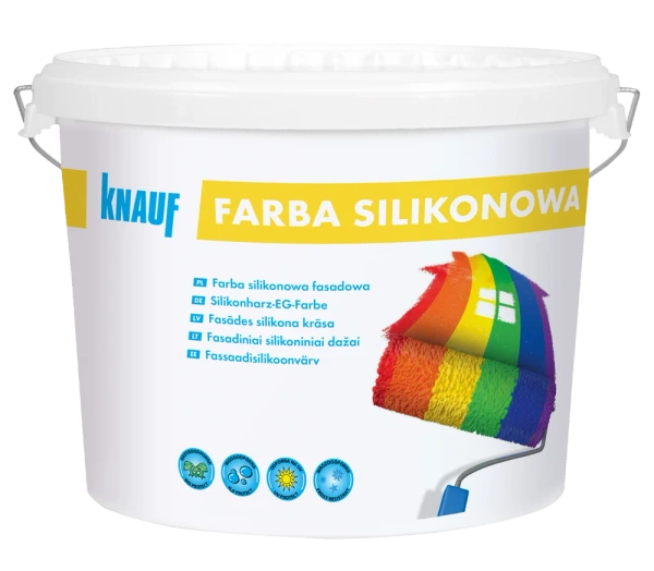 KNAUF farba silikonowa baza B 15l kol.1