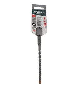 KAEM Wiertło krzyżowe 6x160mm SDS Plus zawieszka