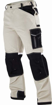 SPODNIE ROBOCZE DO PASA PIASKOWE  "SUMMER LINE"  "XL-56"  STALCO PREMIUM  S-44589