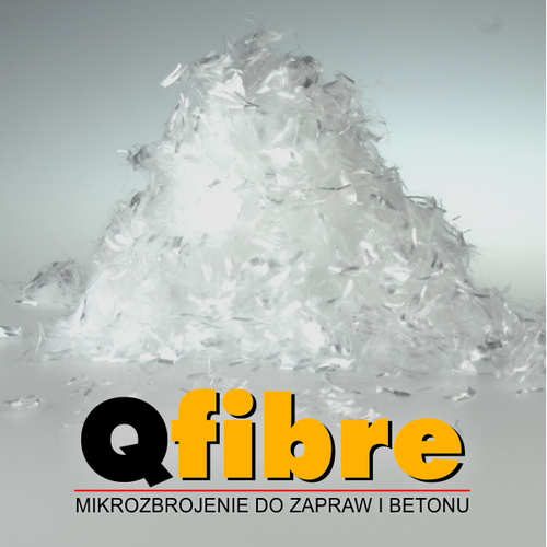 DMB/FARKOM/KRAKTEST Włókno 12mm polipropylenowe - mikrozbrojenie "Qfibre" 600g