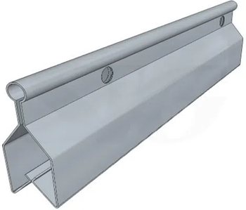 KCS profil zaciskowy DP12 dł.4,00m 40x16mm, kart 10szt. nr 685769 /do Clip-In/