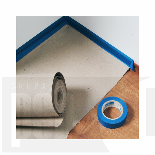 Tektura budowlana gładka 1x15 m (280g/m²) – super mocna ochrona podłóg (15mb)