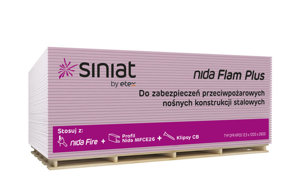 Nida FLAM PLUS 12,5x1200x2600 KS 66