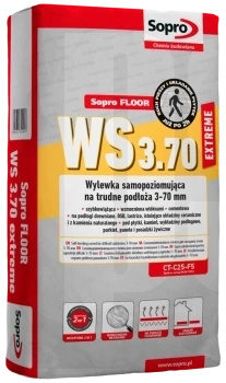 SOPRO WS 3.70 EXT.291 WYL.SAM.TRUD. samopoziom szybkowiążący