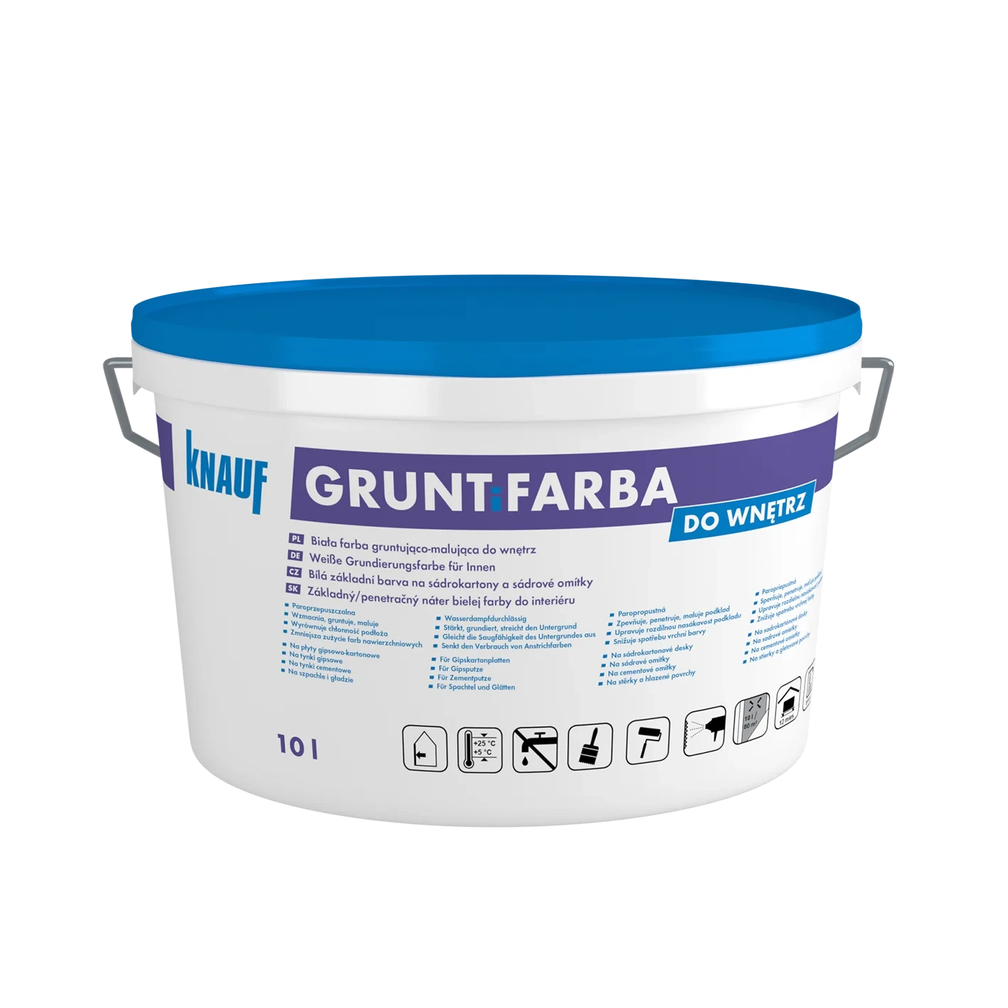 KNAUF GRUNT i FARBA farba gruntująca 10 L