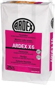 Ardex X6 op. 25 kg. pal. 40szt.