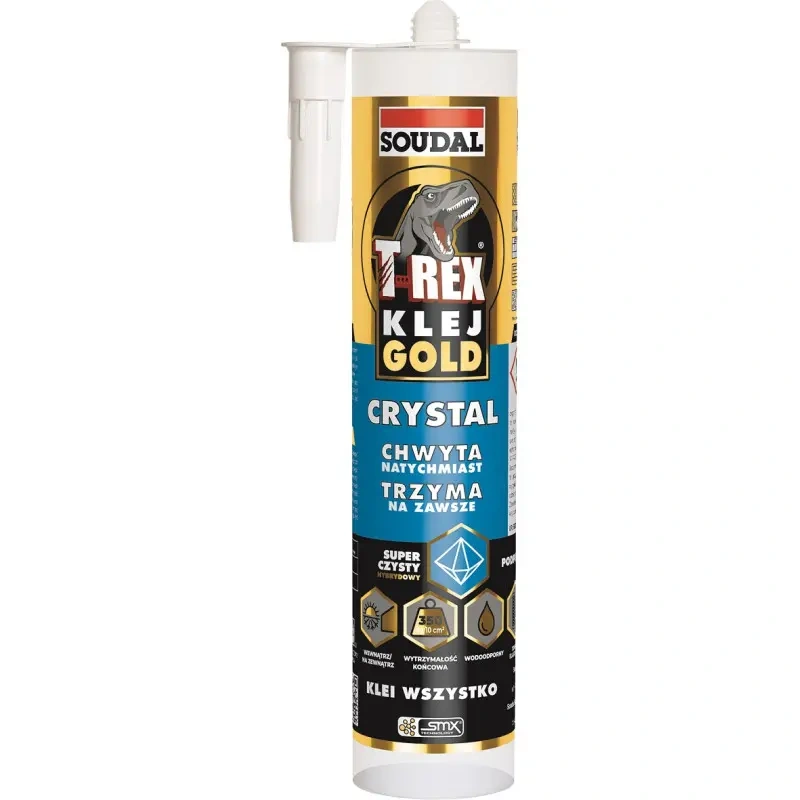 SOUDAL T-Rex Glue Gold Crystal 290ml