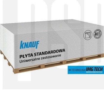 pł.zwykła KNAUF A10  2000x1200x 9,5mm (pal.   84 szt.)
