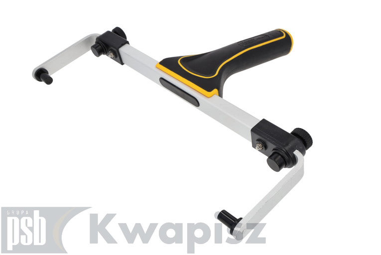 KAEM H.SELECT RĄCZKA 3K ALU SZER.30-46/O10MM CZARNO/ŻÓŁTA WKRĘCAN