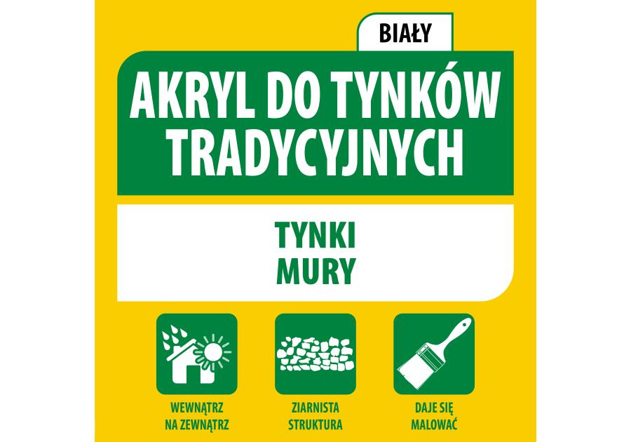 SOUDAL Akryl do tynków tradycyjnycyh biały 280 mL fasadowy