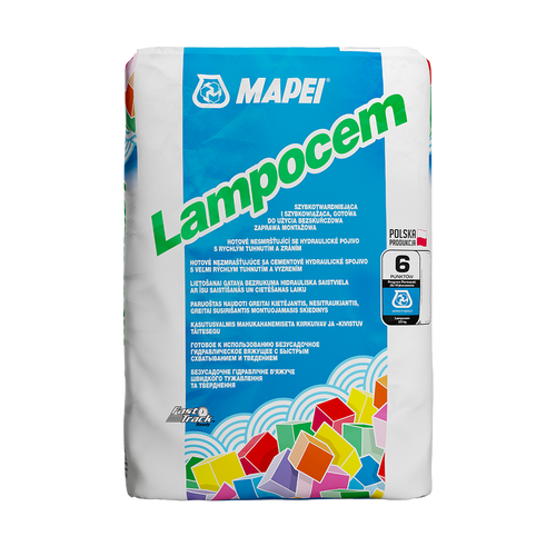 MAPEI Lampocem błyskawiczny cement montażowy op. 25kg      pal. 50 op.