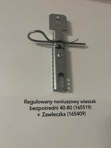 ROCKFON - ACC ADJUSTABLE SHORT HANGER 40-80 op. 100szt 165519