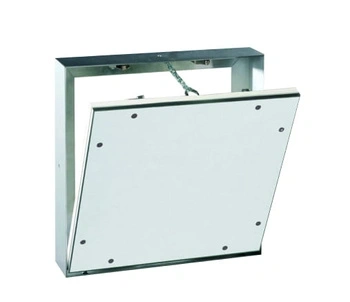 System MW – Aluminiowa klapa rewizyjna do ścian i sufitów 350 x 300 mm z wkładką GKF 12,5 mm