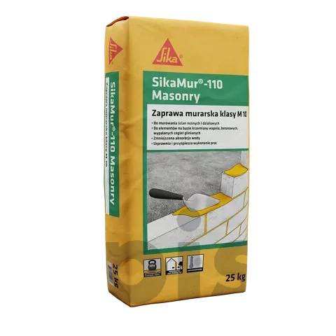 Sika SikaMur -110 MASONRY 25 kg. zaprawa murarska kl.M10