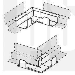 ROCKFON - ACC CORNER IN PT W15 8 12 15 001 50/C 263498 narożnik wewnętrzny