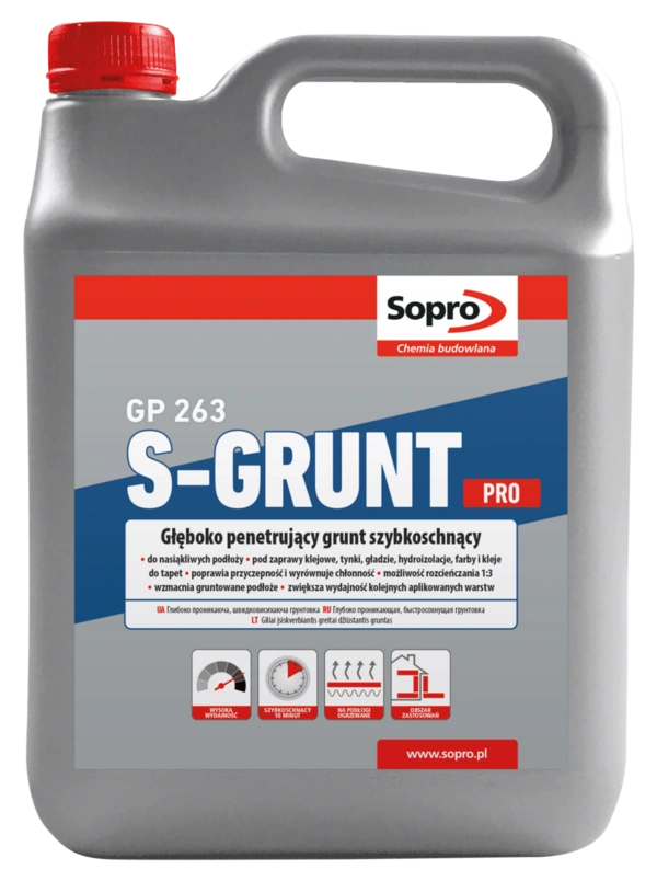 SOPRO Preparat gruntujący penetrujacy GP 263/4 N