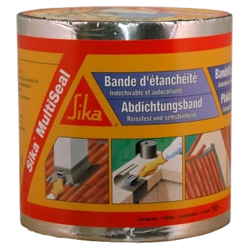 Sika MultiSeal szara – Aluminiowa taśma izolacyjna z warstwą bitumiczną, odporna na UV, 200mm x 10mb